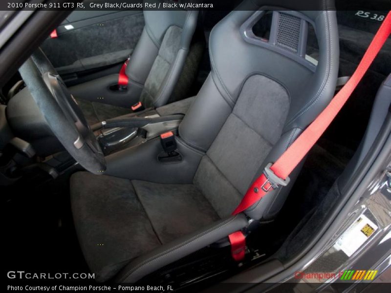 Grey Black/Guards Red / Black w/Alcantara 2010 Porsche 911 GT3 RS