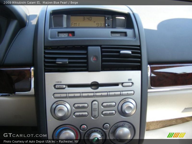 Maizen Blue Pearl / Beige 2009 Mitsubishi Galant ES