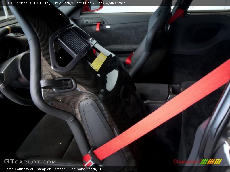 Grey Black/Guards Red / Black w/Alcantara 2010 Porsche 911 GT3 RS