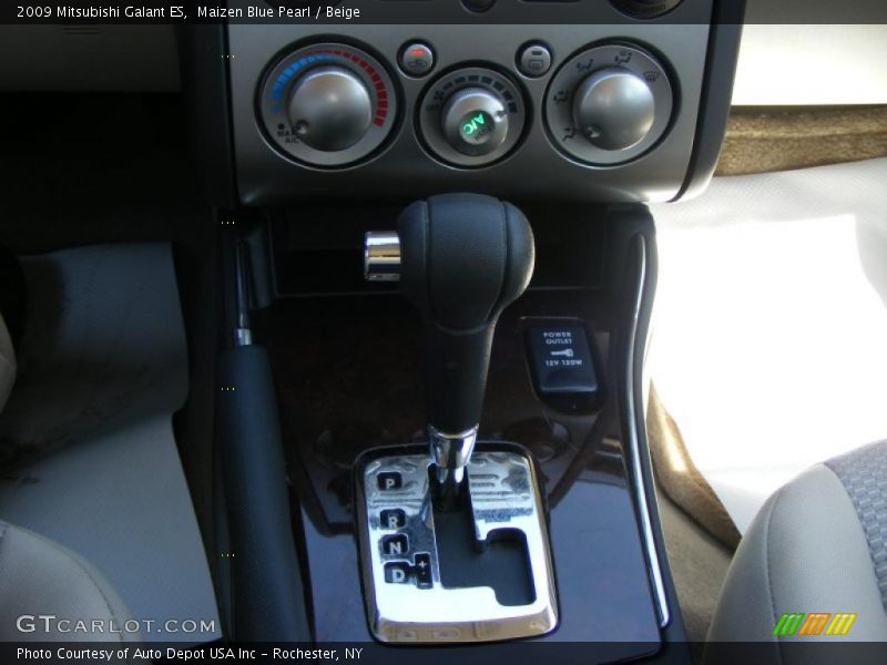 Maizen Blue Pearl / Beige 2009 Mitsubishi Galant ES