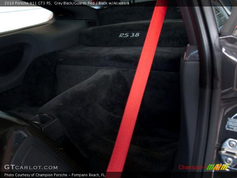Grey Black/Guards Red / Black w/Alcantara 2010 Porsche 911 GT3 RS