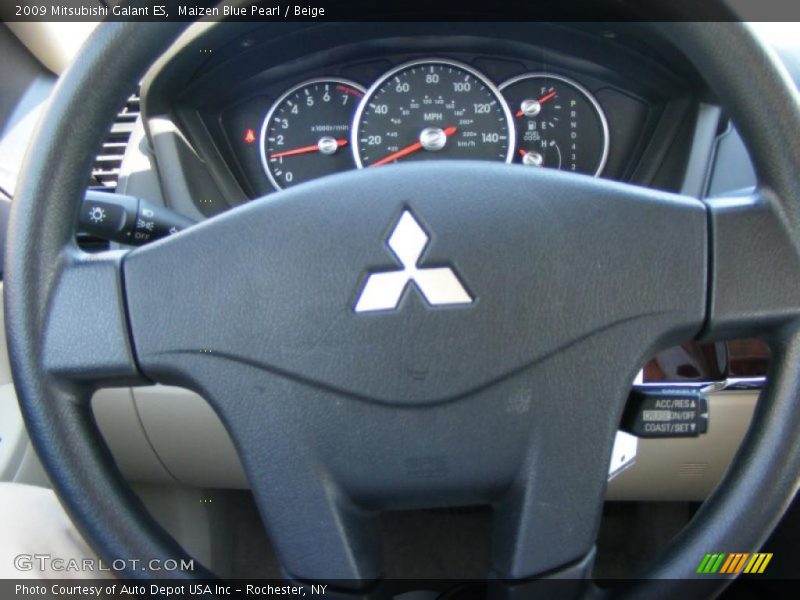 Maizen Blue Pearl / Beige 2009 Mitsubishi Galant ES
