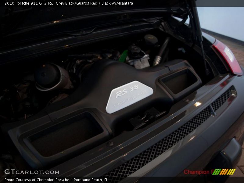 Grey Black/Guards Red / Black w/Alcantara 2010 Porsche 911 GT3 RS