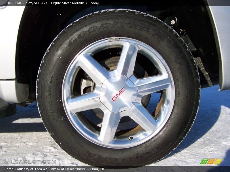 Liquid Silver Metallic / Ebony 2007 GMC Envoy SLT 4x4