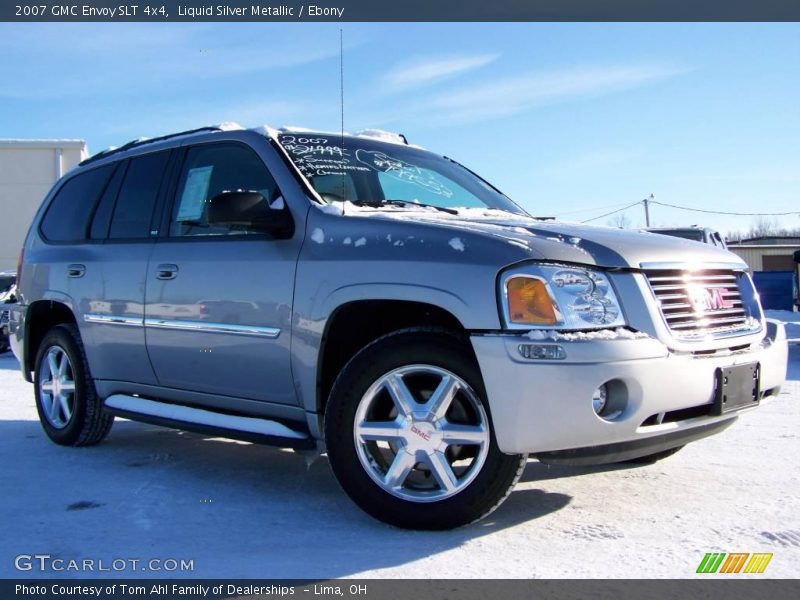 Liquid Silver Metallic / Ebony 2007 GMC Envoy SLT 4x4