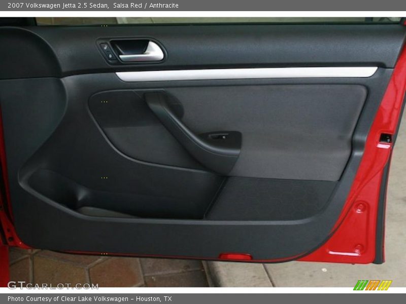 Salsa Red / Anthracite 2007 Volkswagen Jetta 2.5 Sedan