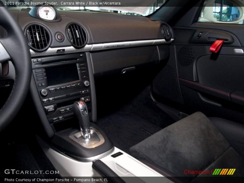 Carrara White / Black w/Alcantara 2011 Porsche Boxster Spyder