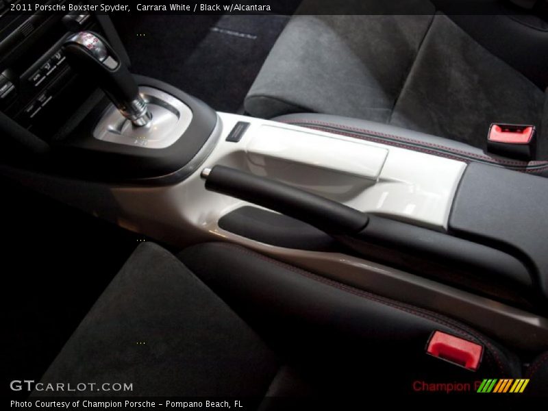 Carrara White / Black w/Alcantara 2011 Porsche Boxster Spyder
