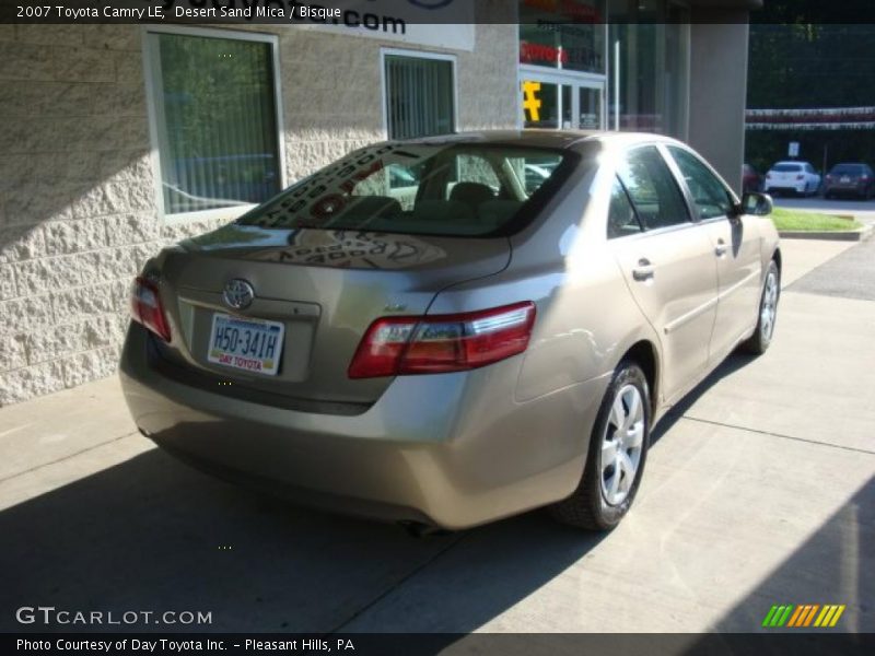 Desert Sand Mica / Bisque 2007 Toyota Camry LE