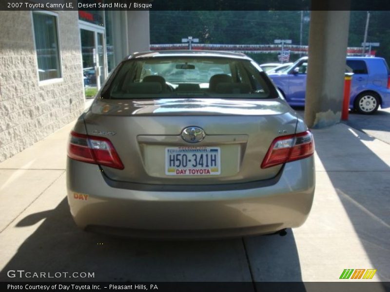 Desert Sand Mica / Bisque 2007 Toyota Camry LE