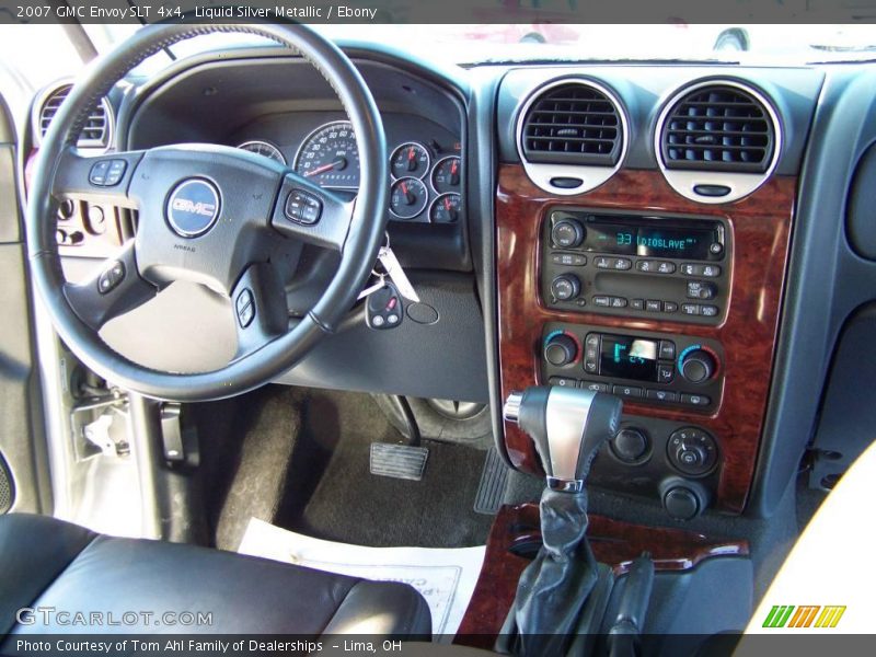 Liquid Silver Metallic / Ebony 2007 GMC Envoy SLT 4x4