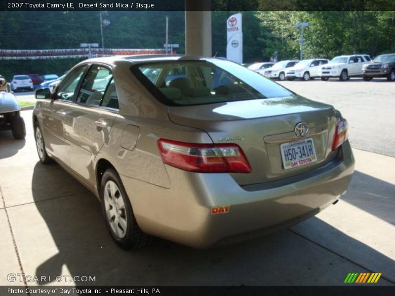 Desert Sand Mica / Bisque 2007 Toyota Camry LE