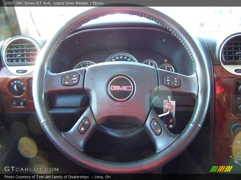 Liquid Silver Metallic / Ebony 2007 GMC Envoy SLT 4x4