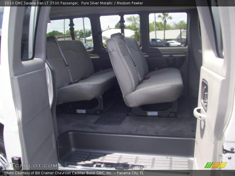Pure Silver Metallic / Medium Pewter 2010 GMC Savana Van LT 3500 Passenger