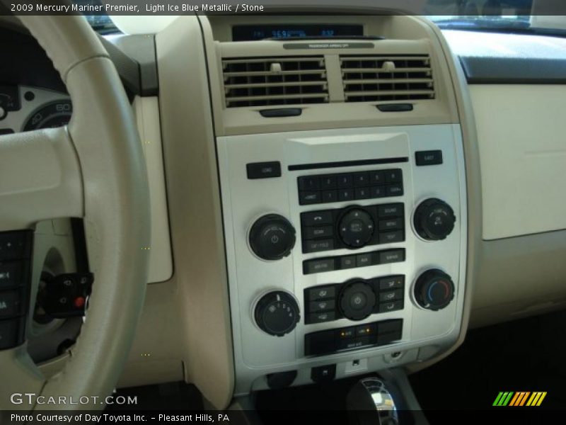 Light Ice Blue Metallic / Stone 2009 Mercury Mariner Premier