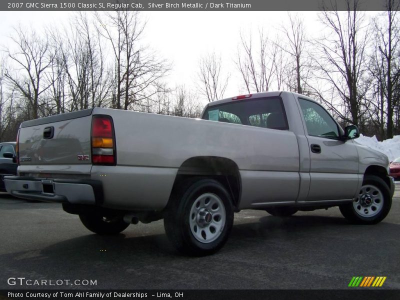 Silver Birch Metallic / Dark Titanium 2007 GMC Sierra 1500 Classic SL Regular Cab