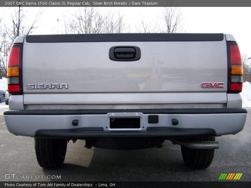 Silver Birch Metallic / Dark Titanium 2007 GMC Sierra 1500 Classic SL Regular Cab