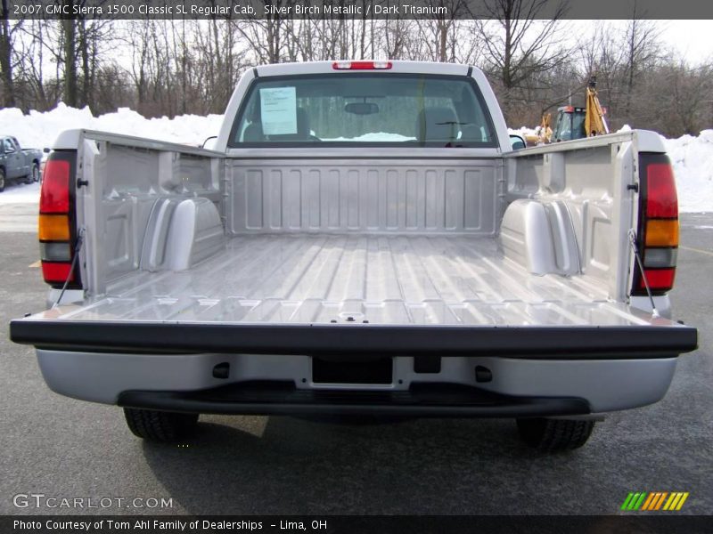 Silver Birch Metallic / Dark Titanium 2007 GMC Sierra 1500 Classic SL Regular Cab