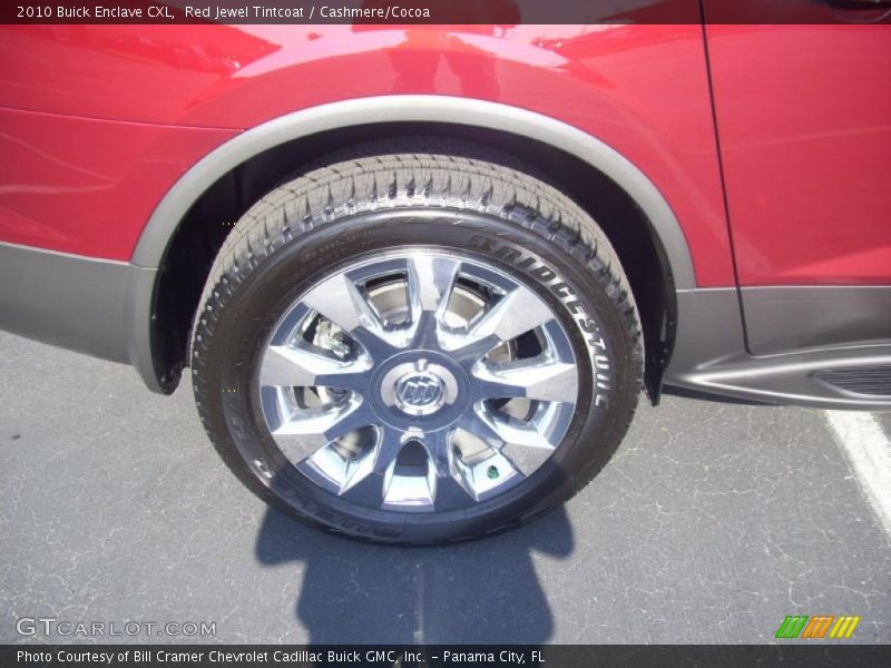 Red Jewel Tintcoat / Cashmere/Cocoa 2010 Buick Enclave CXL