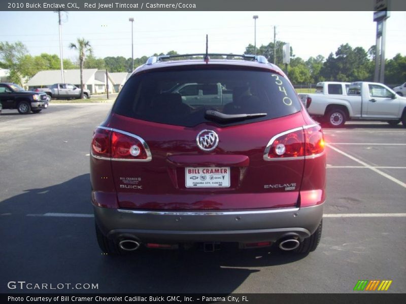 Red Jewel Tintcoat / Cashmere/Cocoa 2010 Buick Enclave CXL