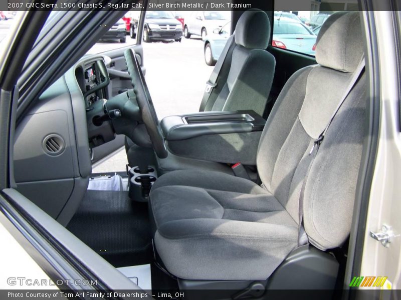 Silver Birch Metallic / Dark Titanium 2007 GMC Sierra 1500 Classic SL Regular Cab
