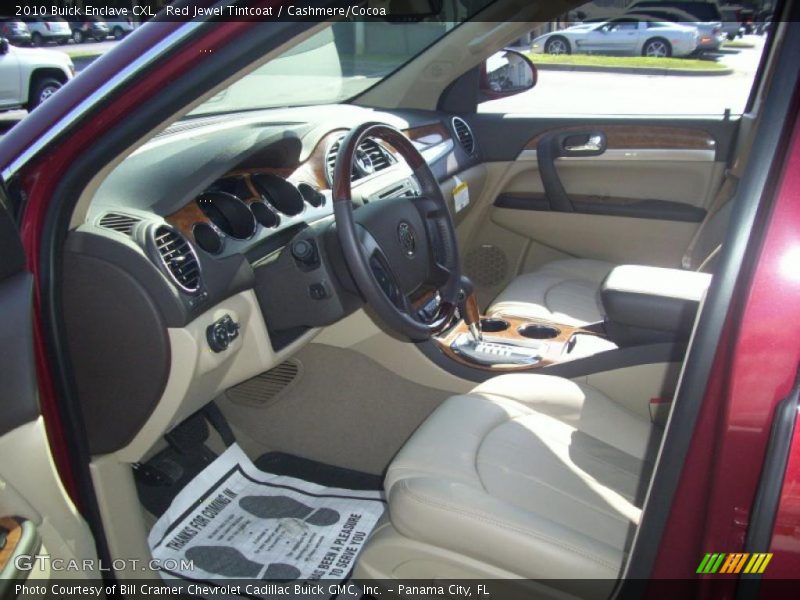Red Jewel Tintcoat / Cashmere/Cocoa 2010 Buick Enclave CXL