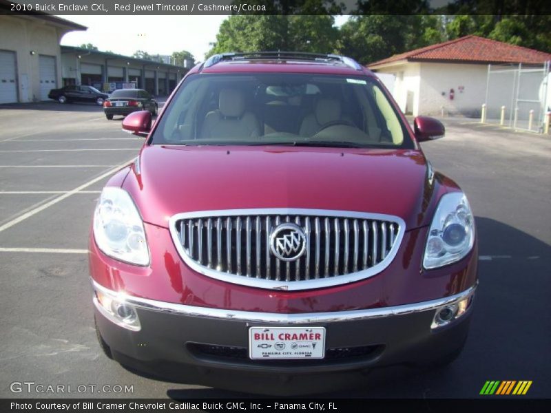 Red Jewel Tintcoat / Cashmere/Cocoa 2010 Buick Enclave CXL