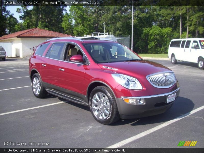 Red Jewel Tintcoat / Cashmere/Cocoa 2010 Buick Enclave CXL