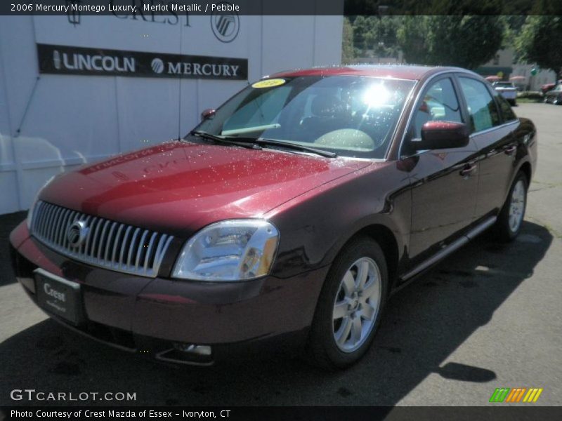 Merlot Metallic / Pebble 2006 Mercury Montego Luxury