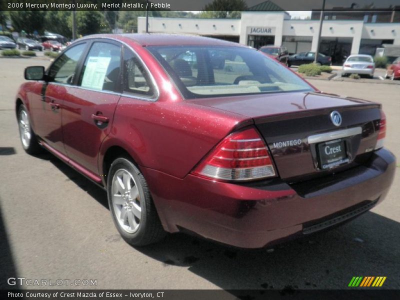 Merlot Metallic / Pebble 2006 Mercury Montego Luxury