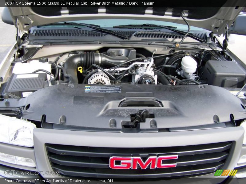 Silver Birch Metallic / Dark Titanium 2007 GMC Sierra 1500 Classic SL Regular Cab