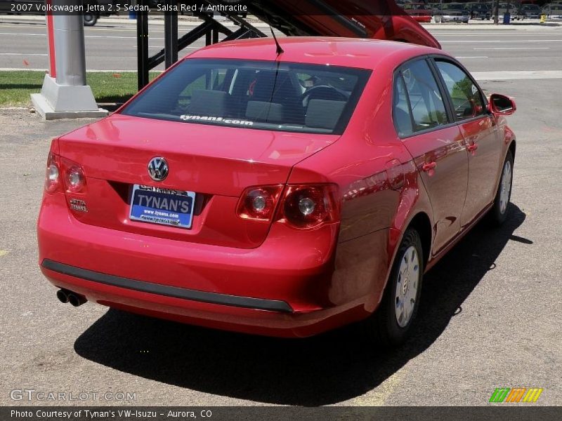 Salsa Red / Anthracite 2007 Volkswagen Jetta 2.5 Sedan