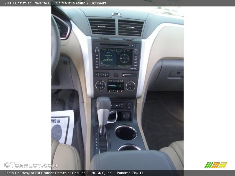 Gold Mist Metallic / Cashmere 2010 Chevrolet Traverse LT