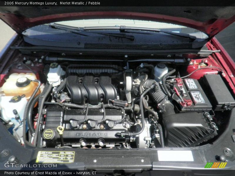 Merlot Metallic / Pebble 2006 Mercury Montego Luxury