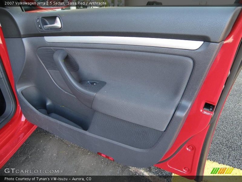 Salsa Red / Anthracite 2007 Volkswagen Jetta 2.5 Sedan