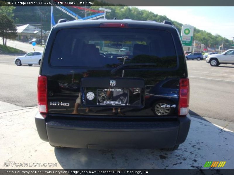 Black / Dark Slate Gray 2007 Dodge Nitro SXT 4x4