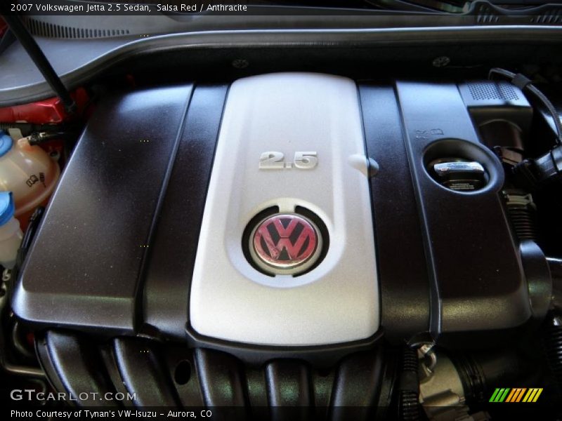 Salsa Red / Anthracite 2007 Volkswagen Jetta 2.5 Sedan