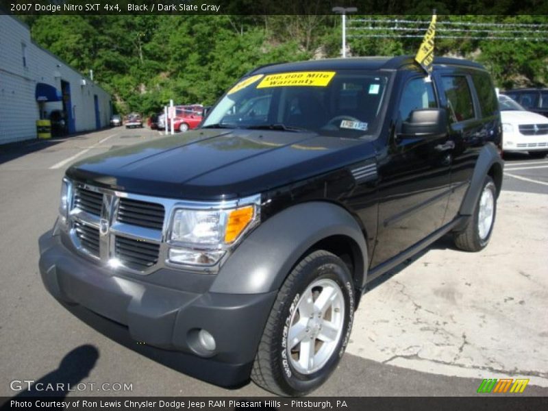 Black / Dark Slate Gray 2007 Dodge Nitro SXT 4x4