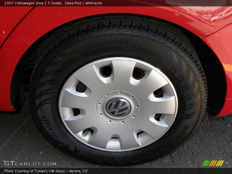 Salsa Red / Anthracite 2007 Volkswagen Jetta 2.5 Sedan