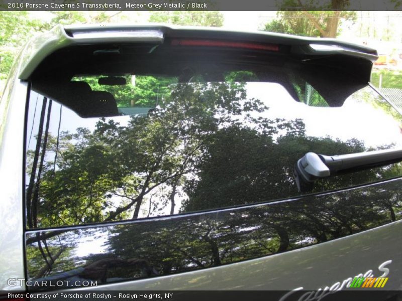 Meteor Grey Metallic / Black 2010 Porsche Cayenne S Transsyberia