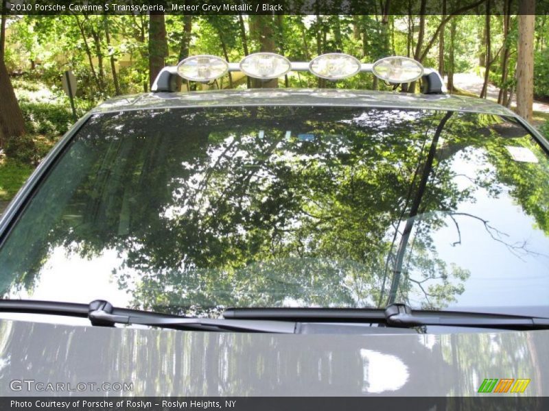 Meteor Grey Metallic / Black 2010 Porsche Cayenne S Transsyberia