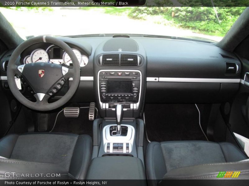 Meteor Grey Metallic / Black 2010 Porsche Cayenne S Transsyberia