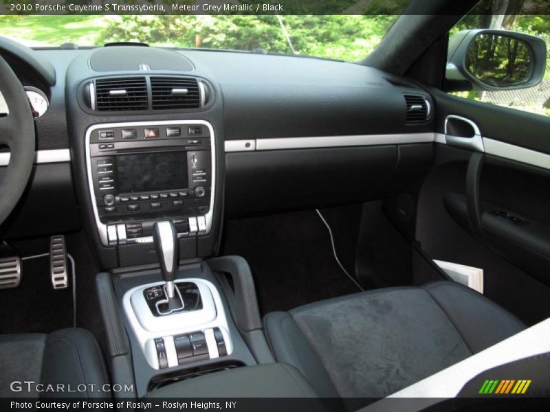 Meteor Grey Metallic / Black 2010 Porsche Cayenne S Transsyberia