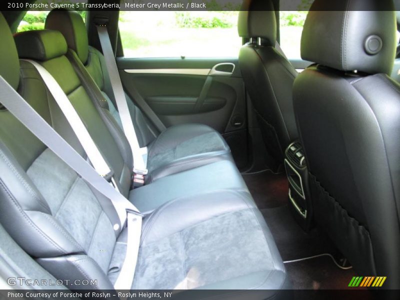 Meteor Grey Metallic / Black 2010 Porsche Cayenne S Transsyberia