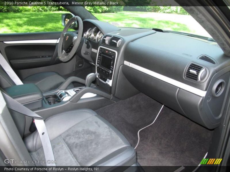Meteor Grey Metallic / Black 2010 Porsche Cayenne S Transsyberia