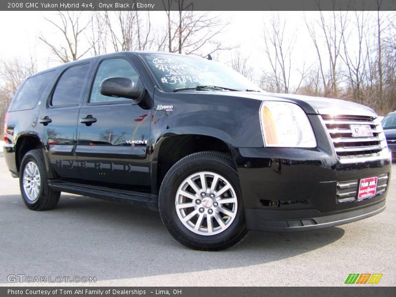 Onyx Black / Ebony 2008 GMC Yukon Hybrid 4x4