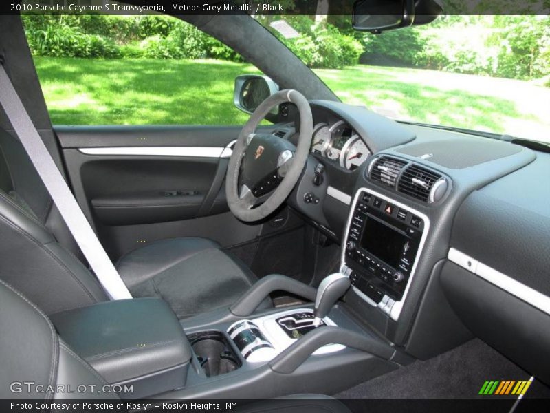 Meteor Grey Metallic / Black 2010 Porsche Cayenne S Transsyberia