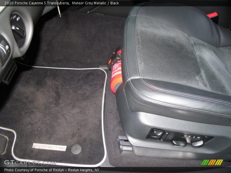 Meteor Grey Metallic / Black 2010 Porsche Cayenne S Transsyberia