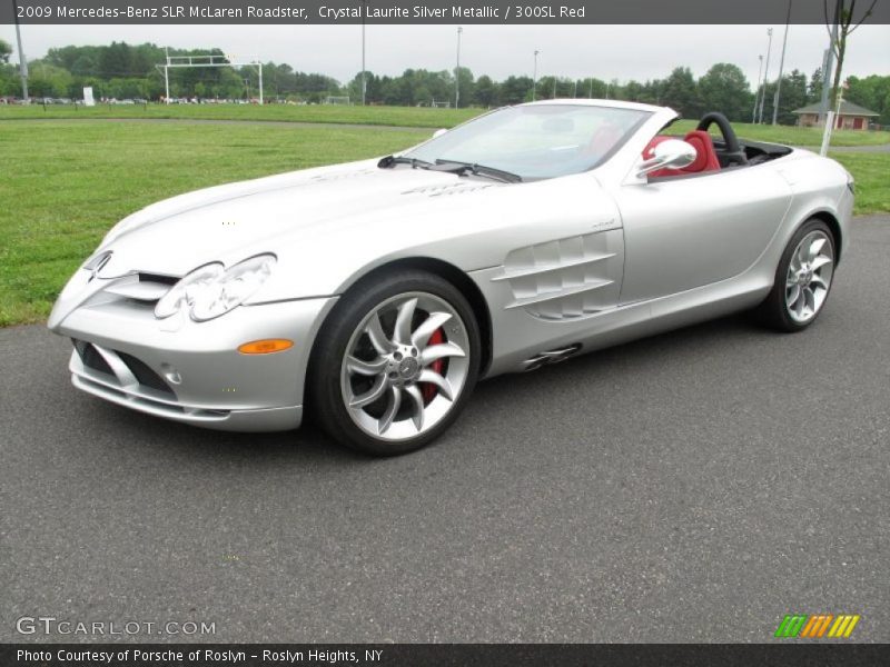 Front 3/4 View of 2009 SLR McLaren Roadster