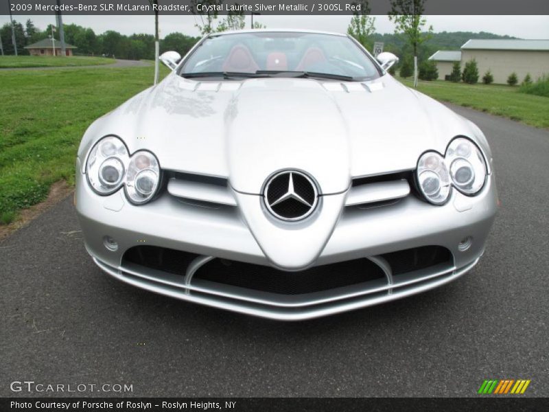  2009 SLR McLaren Roadster Crystal Laurite Silver Metallic